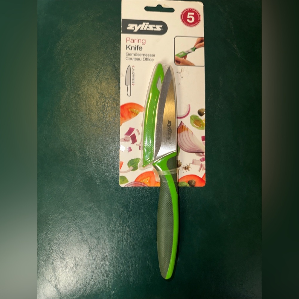 Zyliss Green Paring Knife